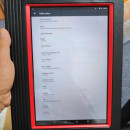 Noua tableta Launch X431 PRO V2.0 ecran 10.1 inch, spatiu conector integrat, thoughbook, antisoc recomandata pentru Service Auto/ITP, interfete easydiag
