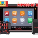 Noua versiune KIT Autel MaxiPRO MP900BT (Bluetooth, Set cabluri adaptoare + GRATIS Autel MV105S) = Tester Diagnoza auto Profesional Bluetooth Limba ROMANA 4GB RAM, 64GB ROM, Android 11, Procesor Quad core (1.8GHz) 