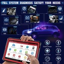 LAUNCH X431 PRO3S+ V2.0 – Scanner de diagnosticare auto profesional bidirecțional in limba Romana cu codare ECU și topologie, Tableta 10.1 Inch, 3/32+128GB, 31 Functii Speciale, Adas, 2 Ani Update
