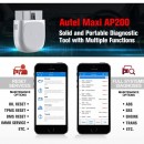 Interfata diagnoza auto Easydiag Autel MaxiAP AP200 Bluetooth OBD2, 1xSoft Gratuit!
