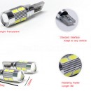 Leduri auto canbus cu lupa model T10 W5W 10 led-uri SMD 5630