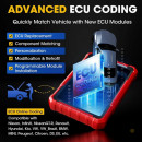 NOUL Tester Auto Profesional Launch X431 PROS ELITE Original Tableta 8 inch 4/64GB, OBFCM + CANFD, 2 ani Online, Licenta Nelimitata (versiunea cu fir Launch X431 PROS)