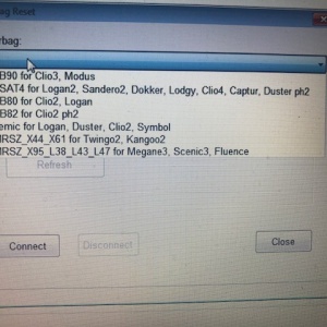 Programator Original ECU Renault Renolink OBD2 NOU V1.98/1.99/2.0X Dacia, key, crash data - Img 3