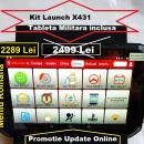 Kit Tester Auto LAUNCH Easydiag Pro4S + Tableta Militara 8/256GB SSD Sim 4G Activ, 37 functii speciale active, Program Coduri Eroare, Scheme Electrice
