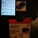 Kit Tester Diagnoza Auto Autel Light Easydiag MaxiAP Bluetooth OBD2 12V Turisme si Autoutilitare