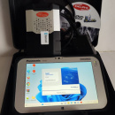 Lichidare Stoc: Kit Tester Auto Delphi3 Profesional Multimarca Turisme & Camioane + Tableta Panasonic 4GB/128GB SSD in limba Romana, bluetooth 5.0, full activat diagnoza, programari, functii speciale Service Auto