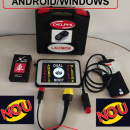 NOU !!! Tester Auto Turisme+ Camioane Launch/Delphi Bluetooth DUAL-BOOT (Optiune) + Tableta PANASONIC Touchscreen FZM1, 4/128GB SSD, Intel I5 Generatia 5.01, Antisoc, Rezistenta la Praf, Ploaie