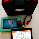 Promotie ! Interfata auto Launch X431 EasyDiag T4.0 Android Bluetooth Launch x431 PRO4s cu tableta Huawei 10 Inch, Husa Thoughbook