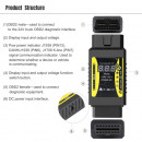 Adaptor / convertor 24V camioane HD la 12V, Launch x431 easydiag 2.0, 3.0, 4.0, Golo, Thinkdiag, Dbscar