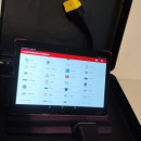 Kit Interfata auto Launch X431 Easydiag Dbscar6/DS402 + Tableta Android 10.1 inch pentru Turisme + Autoutilitare 12V, Limba Romana, OBFCM activ, CANFD, Adas, Immo, Launch Database HaynesPro