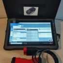 Kit Tester auto 3in1 Multimarca Turisme+Autoutilitare+Camioane, Tableta Getac F110 Touchscreen 11.6 Inch in Limba Romana, Full Activat TCS