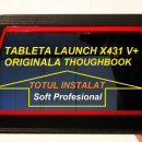 Kit Tester Auto LAUNCH Easydiag Pro4S + Tableta Originala Launch X431 Thoughbook 10.1 inch, 2 ani Update Online, HaynesPro Launch X431