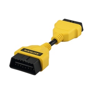 Cablu adaptor prelungitor OBD2 mama tata / tester auto pentru Launch X431 IDIAG/Easydiag/Pro/Pro3/V/GOLO/Mdiag/ELM327 Original AUTOOL 14CM - Img 3