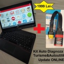 Kit diagnoza auto Launch V Plus Scan & Tableta/Laptop Touchscreen Bluetooth Fujitsu T939 Diagonala 37 CM I5 8365U 16/256 GB UltraBook Touch/Pliabil, Aluminiu, Senzor Soc, Cititor Amprenta, Full Activat Online