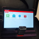 Kit Interfata auto Launch X431 Easydiag Dbscar6/DS402 + Tableta Android 10.1 inch pentru Turisme + Autoutilitare 12V, Limba Romana, OBFCM activ, CANFD, Adas, Immo, Launch Database HaynesPro