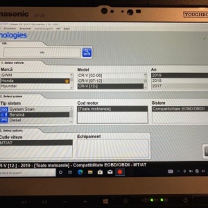 Kit Tester Diagnoza Auto Multimarca Bluetooth gama 12/24V cu Tableta Antisoc 10.1 Inch Panasonic CF20 I5 4G 8/256Gb: Turisme, Autoutilitare, Camioane, Pachet Promotional Service Auto, Entry Level Universal - Img 7