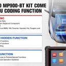 Noua versiune Autel MaxiPRO MP900BT (cu Bluetooth + GRATIS Autel MV105S) = Tester Diagnoza auto Profesional Bluetooth Limba ROMANA 4GB RAM, 64GB ROM, Android 11, Procesor Quad core (1.8GHz).