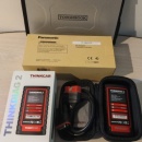 Promotie ! Kit Tester Diagnoza Auto Multimarca Launch X43X-Diag + Tableta 4G Panasonic 8/256 Gb Ecran Touchscreen 10.1 Inch, 47 Functii Speciale Active, CAN FD, OBFCM, Limba ROMANA