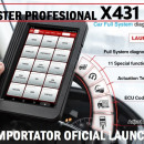Promotie ! Launch X431 V 8 inch V4.0 KIT Diagnoza Profesional, Tester Auto Multimarca Profesional- 100% Original Launch