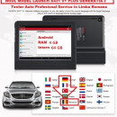 Promotie ! NOUL Launch X431 V+ 5.0 PRO4 Original Wifi/Bluetooth Tableta Toughbook 10.10 inch Tester Auto Profesional Service 2 ani update online, Dbscar7, Canfd, DOIP, Obfcm