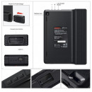 Promotie !! Noul model Launch X431 V+ PRO4 PLUS Wifi/Bluetooth Tableta Toughbook 10.1'' Tester Auto Profesional Service, Meniu Romana, Raport PDF Service