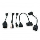 Set cabluri / adaptori Originali Launch X431 cutie transport inclusa