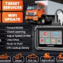 Tester Auto Camioane 24V, LAUNCH Creader Profesional 129 HD, Tableta Inclusa, Diagnoza Multimarca, 7 Functii Speciale, Camioane, Autobuze, Utilaje Constructii / Agricultura, Update 2 ani