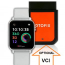 Ceas Inteligent / Smartwatch OTOFIX dispozitiv portabil 3-în-1: Cheie inteligentă+Ceas inteligent+Telefon inteligent, Comandă vocală, Blocare/deblocare uși, Telecomandă portbagaj + Bluetooth, Ritm cardiac, Giroscop, Monitorizare Somn