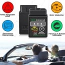 Interfață auto diagnosticare Bluetooth OBDII V1.5, Mini ELM327 OBD2 pentru citire si stergere erori electronice auto, design nou, mic și convenabil
