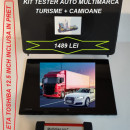 Kit Tester Auto Profesional Multidiag Pro+ Turisme & Camioane in limba Romana cu Laptop/Tableta Toshiba 12.5 Inch, bluetooth 5.0, full activat diagnoza, programari, functii speciale => Program coduri eroare Inclus