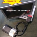 Lichidare Stoc: Kit Tester Auto DLFI Profesional Multimarca Turisme & Camioane + Laptop / Tableta Panasonic Antisoc 4GB/128GB SSD in limba Romana, bluetooth 5.0, full activat diagnoza, programari, functii speciale Service Auto