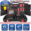NOUL AUTEL MaxiSYS MK906BT Wireless Tester Auto Profesional Universal Produs Original 100%, obfcm activ