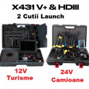 Promo Kit Complet Launch X431 V 4.0 Turisme, Autoutilitare, Camione, ultimul model X431 Wifi/Bluetooth, Versiune Soft Profesional Service