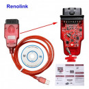 Renolink Reno link Interfata diagnoza programator Renault v 1.99 full key, crash data, km pentru Dacia / Renault up to 2020