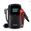 Robot pornire turisme camioane 5000A 150PSI compresor aer, afișaj LCD, Pompă de aer pentru pornire auto, 5000A, baterie externă cu accesorii pentru anvelope 150PSl, 12V, încărcare rapidă USB, LED/Lanterna/Avarie 