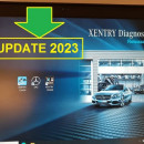 Tester Auto Mercedes Benz MB STAR NOUL XENTRY SD Connect Compact C5 + Laptop (LIMBA ROMANA) turisme si camioane