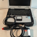 Kit Tester auto 3in1 Multimarca Turisme+Autoutilitare+Camioane, Laptop Panasonic CF31 in Limba Romana, Full Activat