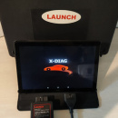 Kit Tester Auto Launch X431 Dbscar5 DS201 + Tableta Huawei 10.1' update la zi, Husa Thoughbook, Prelungitor OBD2, Cutie Transport, Uz profesional / Service Auto Multimarca