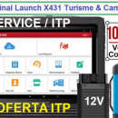 Oferta ITP/Service: Tester Multimarca TURISME+AUTOUTILITARE+CAMIOANE+UTILAJE Original Launch X431, licenta nelimitata inclusiv OBFCM