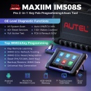Promotie pachet: Tester auto Profesional Autel MaxiIM IM508S+XP400PRO+GBOX3+APB112, Tableta Inclusa 4/64Gb, Programari Active, Invatare Chei/Telecomenzi/Chip-uri, Chei pierdute,2 ani update online GRATUIT