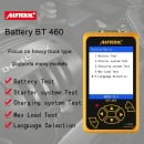 Tester auto baterii, alternator, electromotor AUTOOL BT460 12V / 24V Turisme / Camioane