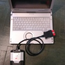 Lichidare Stoc: Kit Tester Auto DLFI Profesional Multimarca Turisme & Camioane + Laptop / Tableta Panasonic Antisoc 4GB/128GB SSD in limba Romana, bluetooth 5.0, full activat diagnoza, programari, functii speciale Service Auto