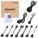 Kit conectori diagnosticare motociclete LAUNCH 2.0 pentru Ducati, Indian, Polaris, Victory, Harley, Honda, Yamaha, Kawasaki, Suzuki, BMW
