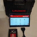 Kit Diagnoza Auto Multimarca Launch X431 Bluetooth V+ Light Tableta Octa-Core, 9" HD IPS, 3GB RAM, 32GB, Cutie Antisoc Originala Launch, Prelungitor Launch, Husa tableta, Haynespro Workshopdata Online, Soft profesional service auto