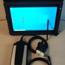 Kit Tester auto 3in1 Multimarca Turisme+Autoutilitare+Camioane, Tableta Getac F110 Touchscreen 11.6 Inch in Limba Romana, Full Activat