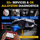 NOUL Tester Auto Profesional Launch X431 PROS ELITE Original Tableta 8 inch 4/64GB, OBFCM + CANFD, 2 ani Online, Licenta Nelimitata (versiunea cu fir Launch X431 PROS)