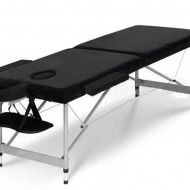 Masă de masaj pliabilă și portabilă profesională din aluminiu 76 cm Elora Maxi