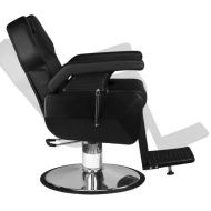 Scaun barber profesional hidraulic MASTER cu spătar reglabil pentru barber shop și frizerie profesională