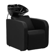 Scafa Vegas black cu suport pentru picioare ,electric