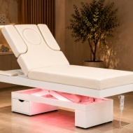Pat de masaj electric Premium cu LED și reglare electrică | 200 × 76 cm